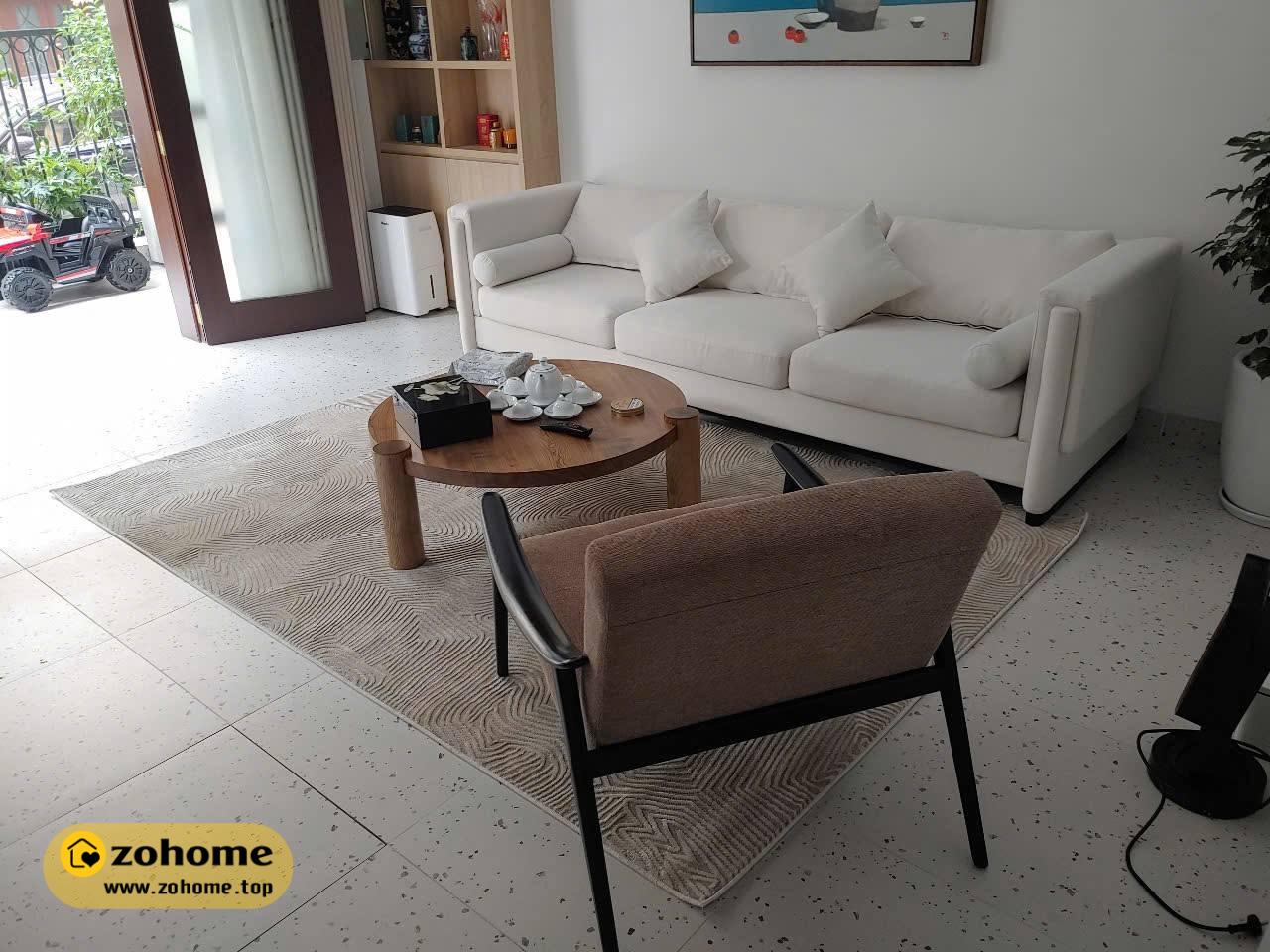 Dịch vụ giặt ghế sofa tại nhà ở Hà Nội, sofa sạch 99%, khô nhanh, sạch thơm 4 Zohome ve sinh tron goi cho khach hang tai Dai Mo Nam Tu Liem 4